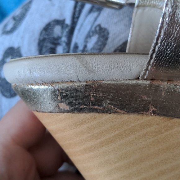 Donald Pliner Strappy Wedge Sandals - Picture 7 of 7